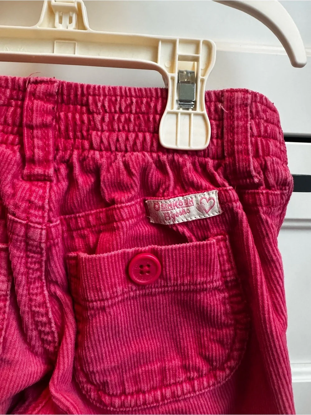 Vintage Y2K Osh Kosh flare corduroy 3T girls pants